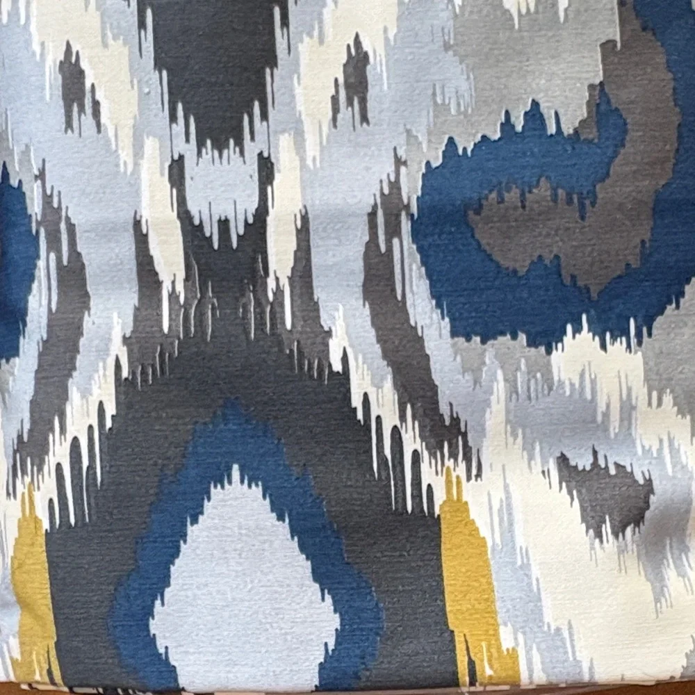 NWT Williams Sonoma Jabari Ikat Organic Pillow Sham -